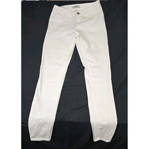 Refuge Women's Size 2 Skinny Stretch Jeans White Tight Leggings